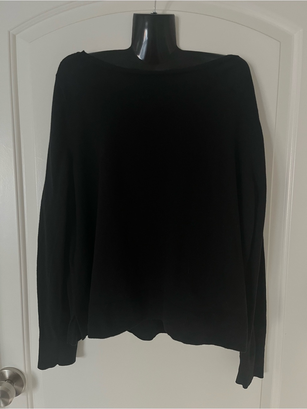 GAP Black Boatneck Sweater